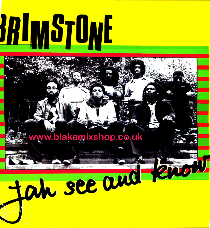 LP Jah See And Know BRIMSTONE